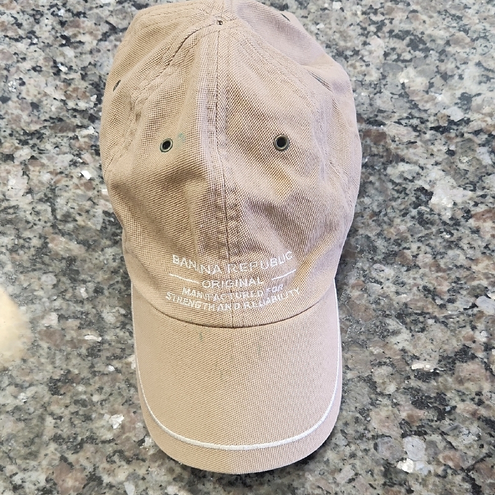 Banana Republic Tan Baseball Cap